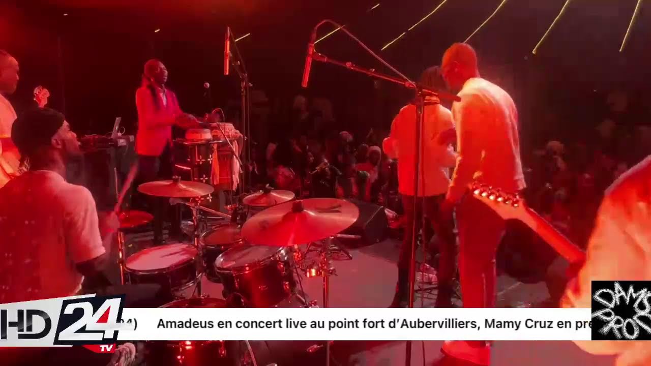 Amadeus en concert live au point fort d’Aubervilliers, Mamy Cruz en première partie (12 janvier 2024
