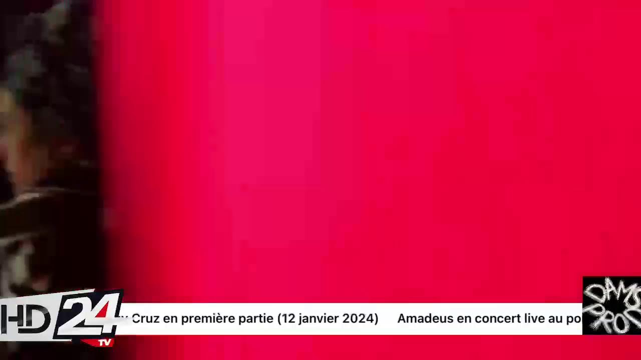 Amadeus en concert live au point fort d’Aubervilliers, Mamy Cruz en première partie (12 janvier 2024