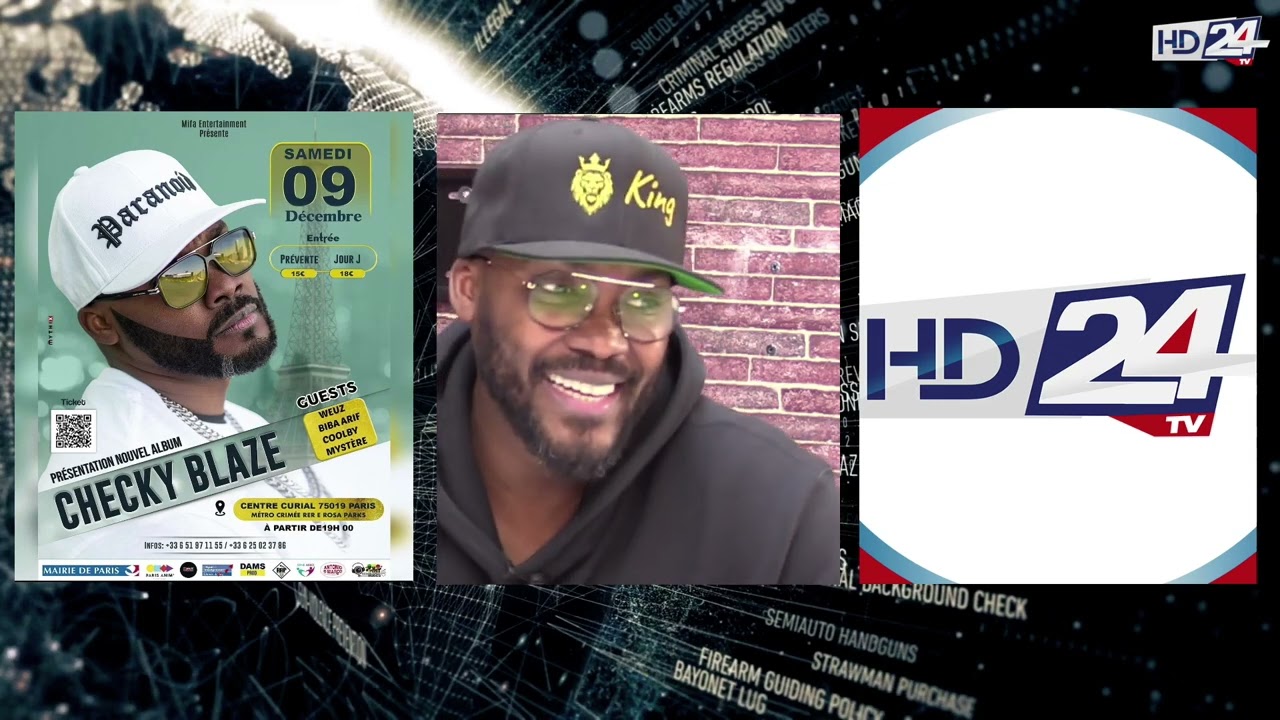 HD24TV: Promo du concert de Checky Blaze
