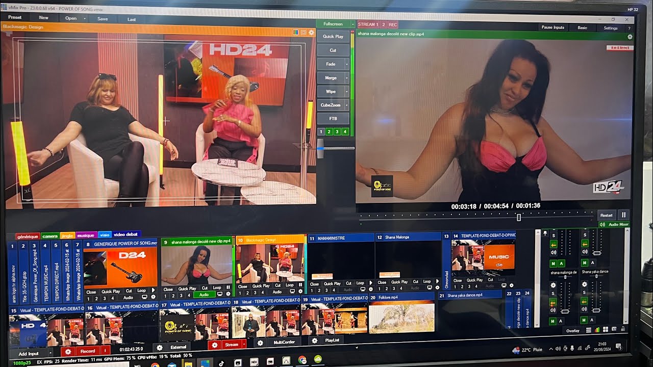 HD24TV : Power Of Song avec Shana Malonga