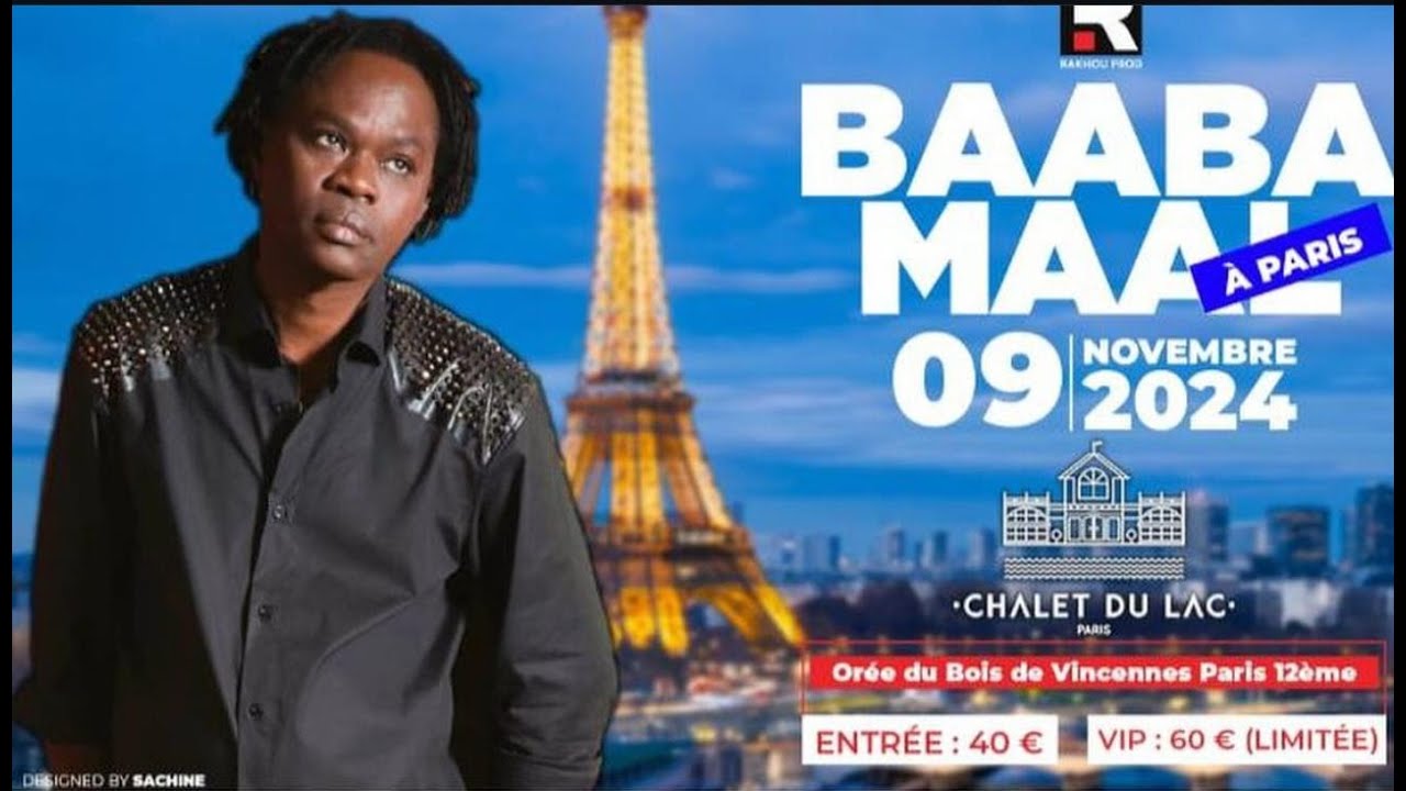 HD24TV: Baaba Maal célèbre le Sénégal au Chalet du Lac Paris