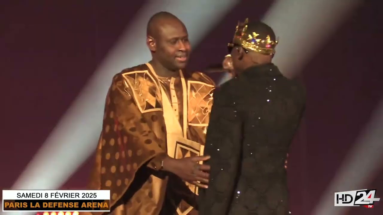 Entrée exceptionnelle de Sidiki Diabaté à Paris La Défense Arena