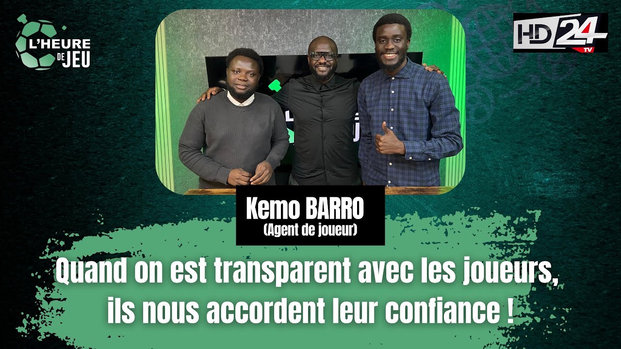 L&rsquo;Heure de Jeu avec Kémo Barro : un passionné au service des jeunes talents…