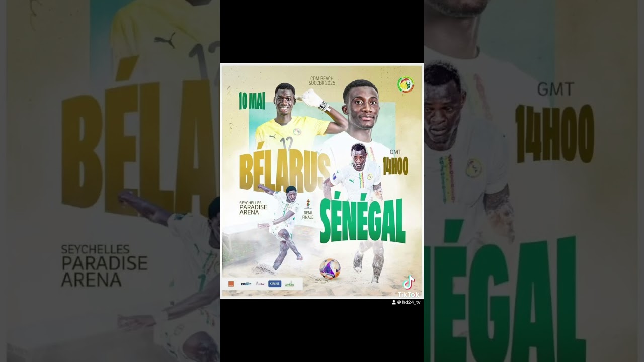 Le Sénégal joue sa deuxième demi-finale de coupe du monde de Beach Soccer