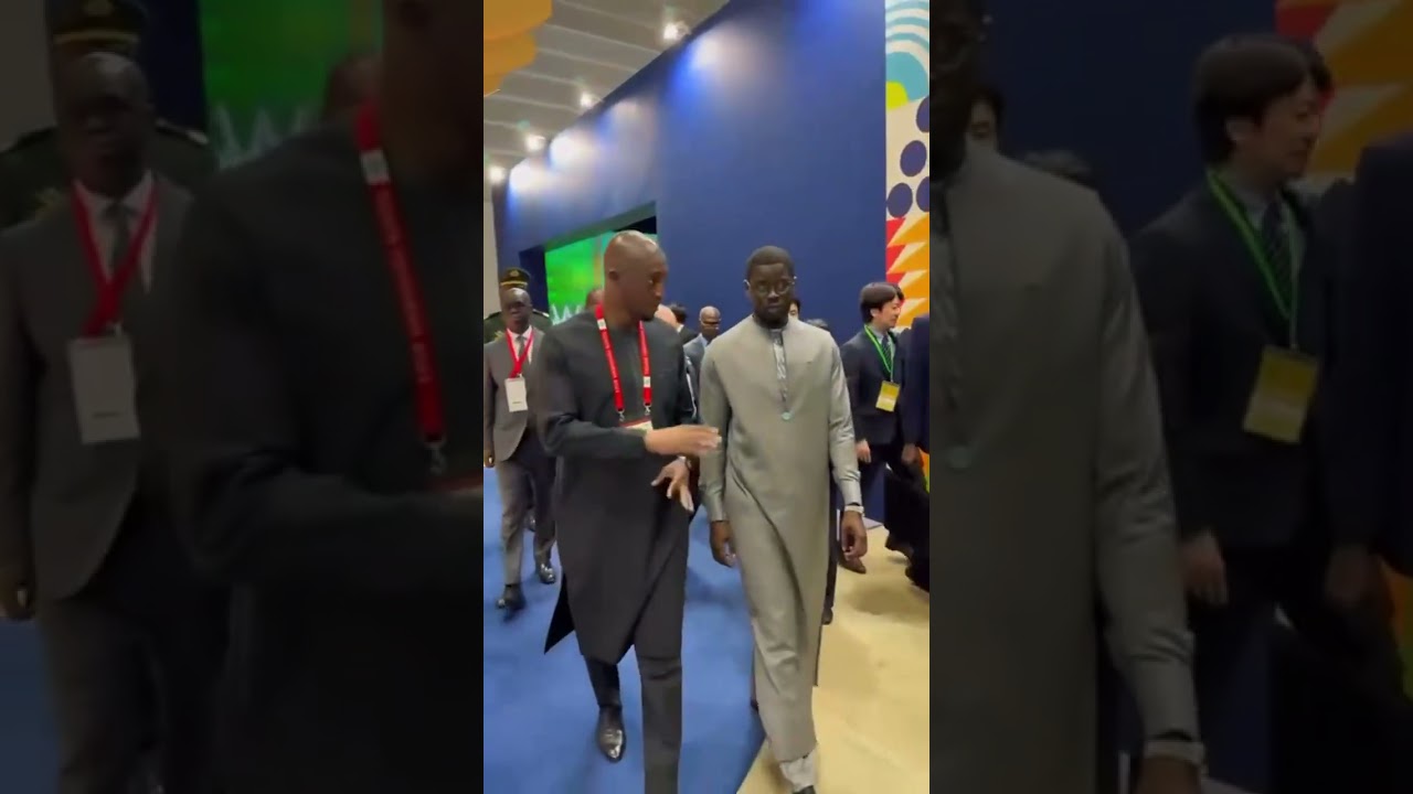 Visite du Président Diomaye, au Pavillon Sénégal de la TICAD Business Expo & Conference📍 Japon.
