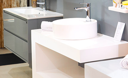 Meuble et Miroir salle de bain